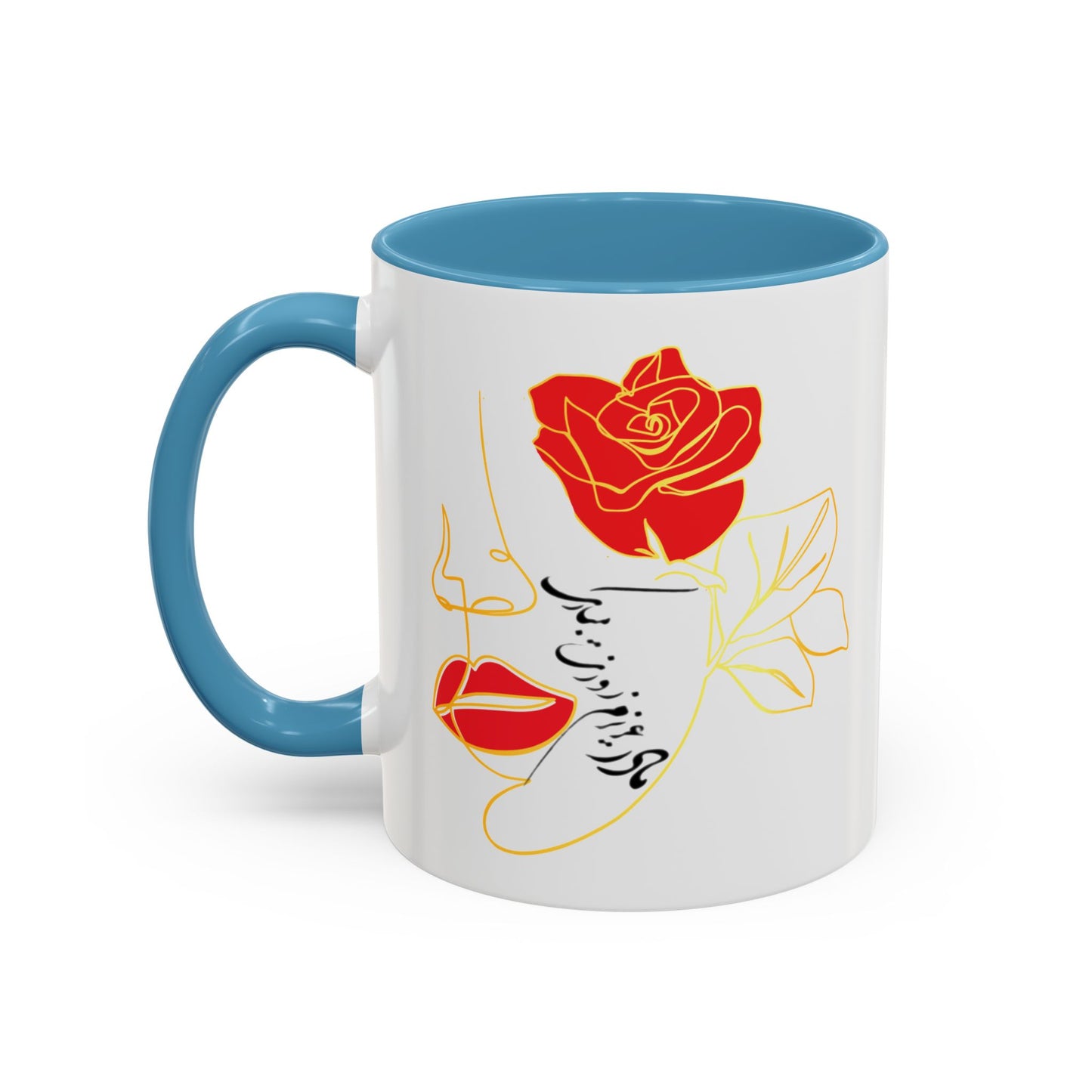 Accent Coffee Mug  Mother's Day Gift بوی بهشت میدهد دست دعا مادرم