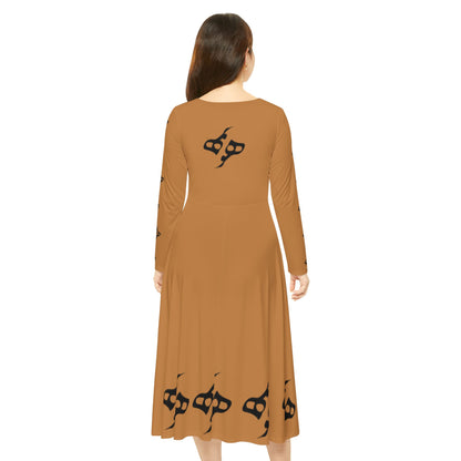 PERSIAN CALLIGRAPHY HOO DANCE DRESS