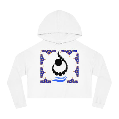 LATTER N & Tazhib Cropped Hoodie