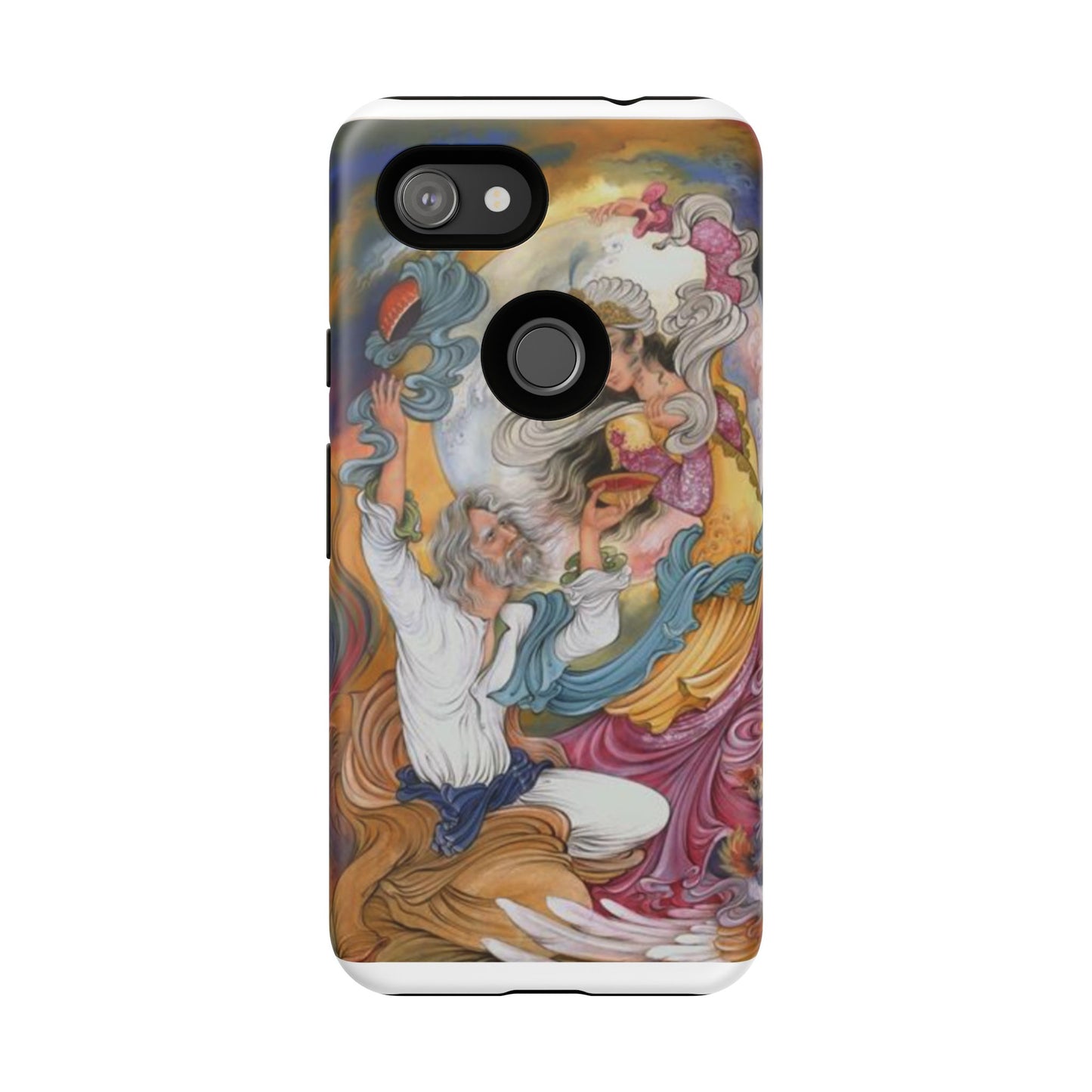 HOMAYE OWJ-E SA’ADAT – MYTHICAL PERSIAN MINIATURE ART PHONE CASE