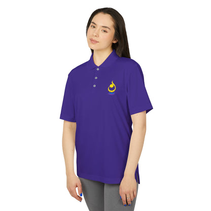 N ALPHABET ADIDAS POLO | ن EMBROIDERED DESIGN