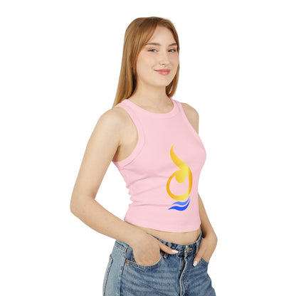 ALPHABET N RACER TANK ن