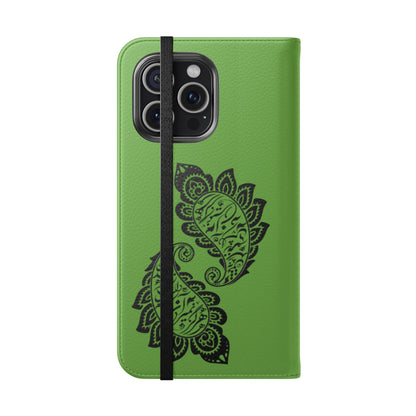 IPHONE, SAMSUNG TOUGH PHONE CASE « هرگز نمیرد آن که دلش زنده شد به عشق » با طرح اسلیمی بته جقه شاعر: حضرت حافظ