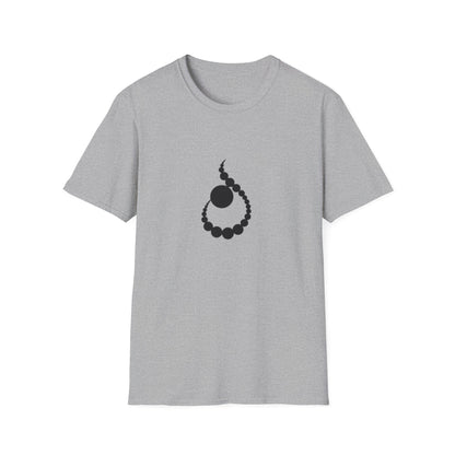 UNISEX ALPHABET LETTER "N" T-SHIRT