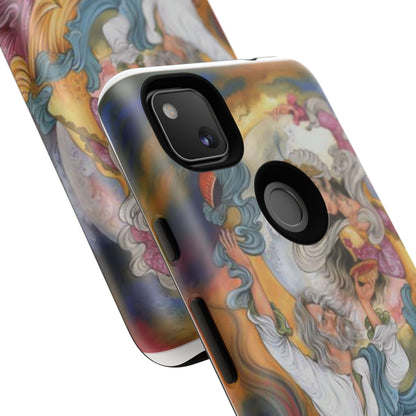 HOMAYE OWJ-E SA’ADAT – MYTHICAL PERSIAN MINIATURE ART PHONE CASE