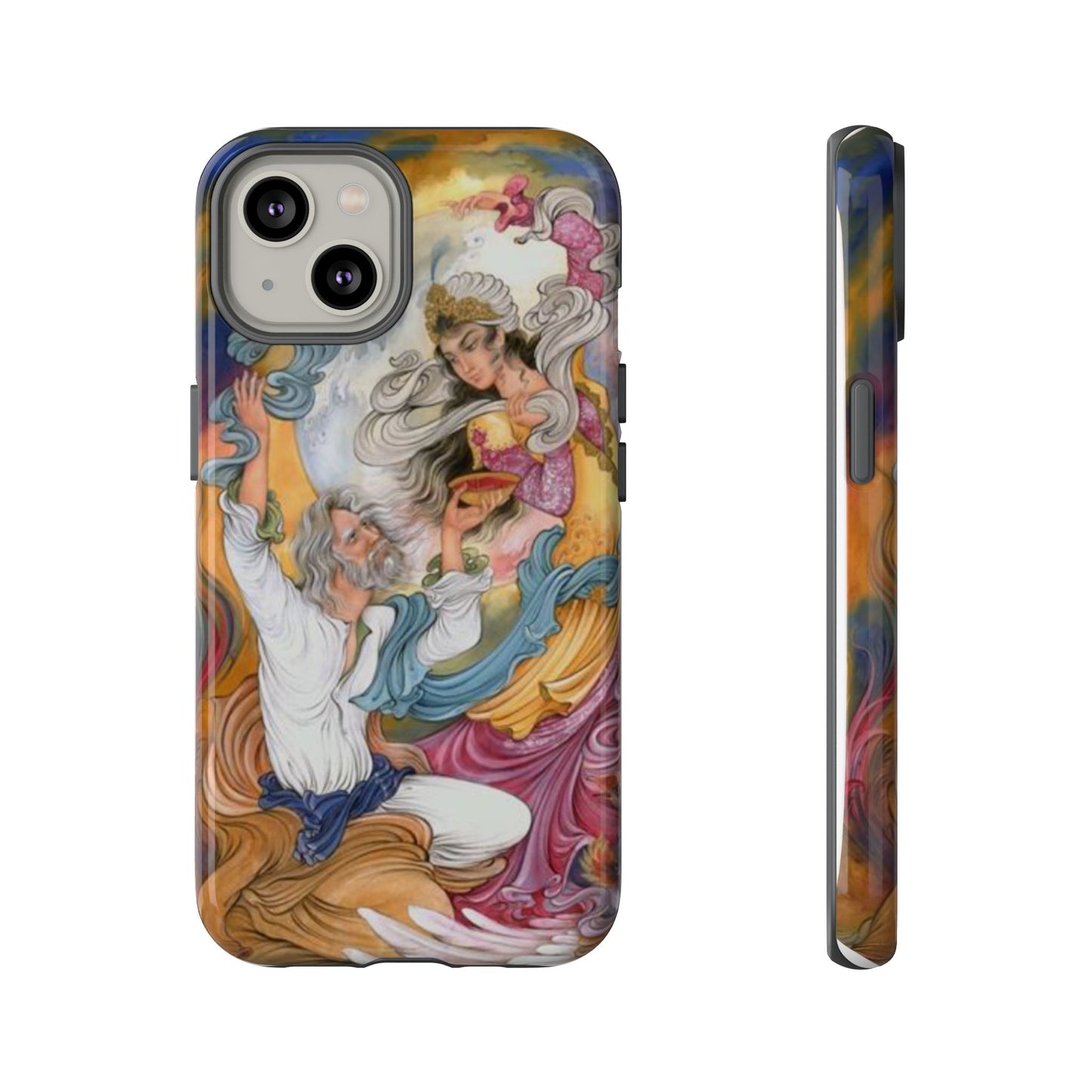 HOMAYE OWJ-E SA’ADAT – MYTHICAL PERSIAN MINIATURE ART PHONE CASE