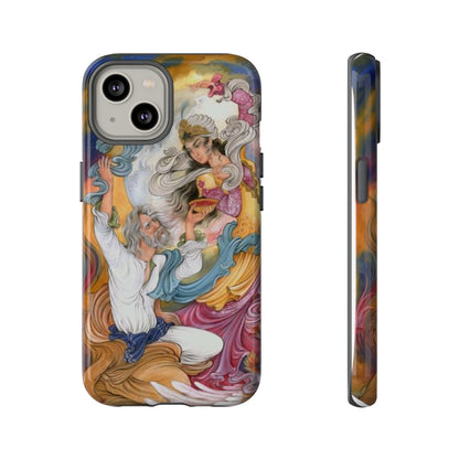 HOMAYE OWJ-E SA’ADAT – MYTHICAL PERSIAN MINIATURE ART PHONE CASE