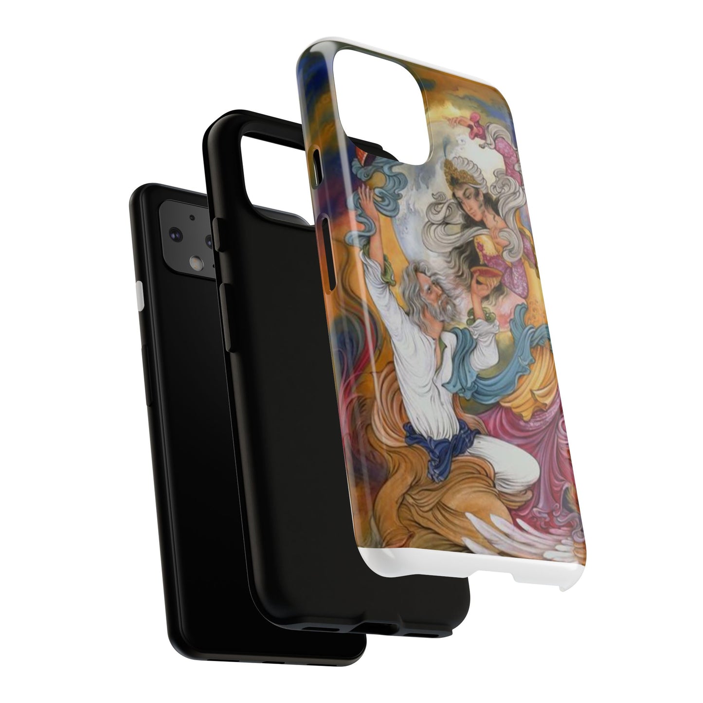 HOMAYE OWJ-E SA’ADAT – MYTHICAL PERSIAN MINIATURE ART PHONE CASE