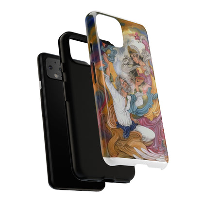 HOMAYE OWJ-E SA’ADAT – MYTHICAL PERSIAN MINIATURE ART PHONE CASE