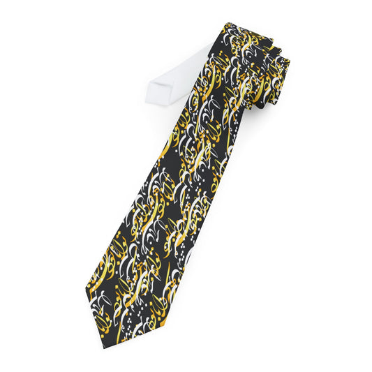 Necktie with Persion Calligraphy