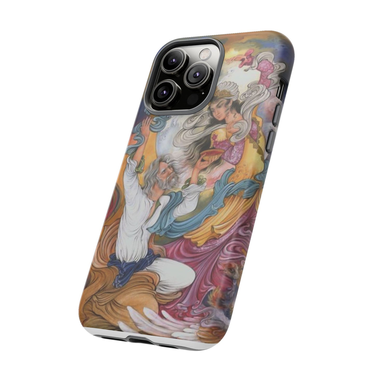 HOMAYE OWJ-E SA’ADAT – MYTHICAL PERSIAN MINIATURE ART PHONE CASE