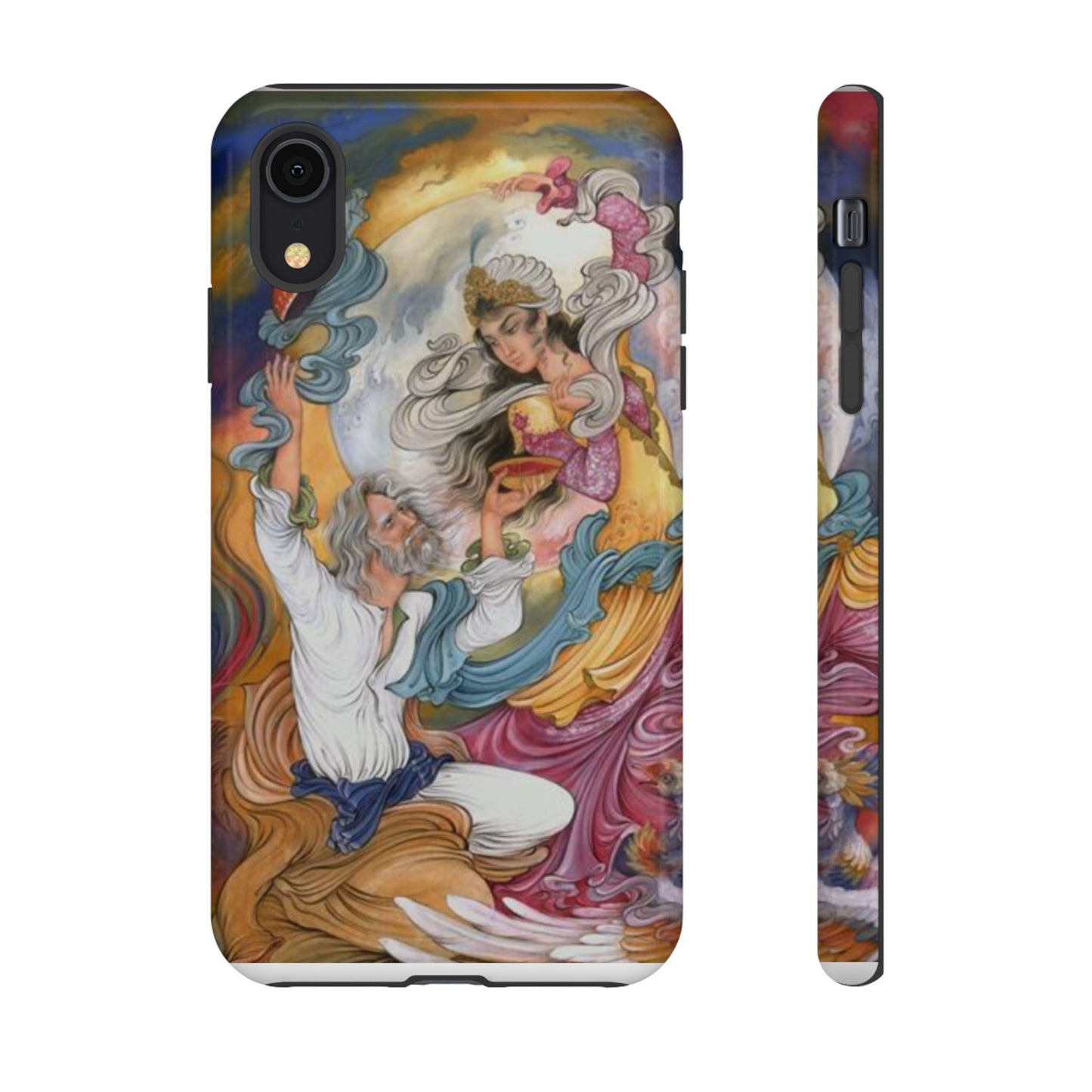 HOMAYE OWJ-E SA’ADAT – MYTHICAL PERSIAN MINIATURE ART PHONE CASE
