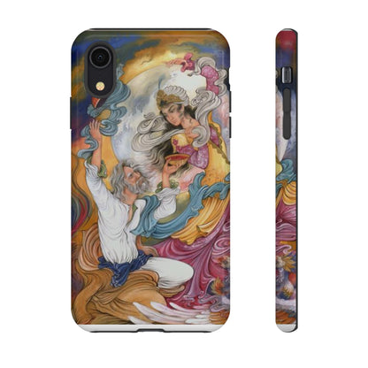 HOMAYE OWJ-E SA’ADAT – MYTHICAL PERSIAN MINIATURE ART PHONE CASE