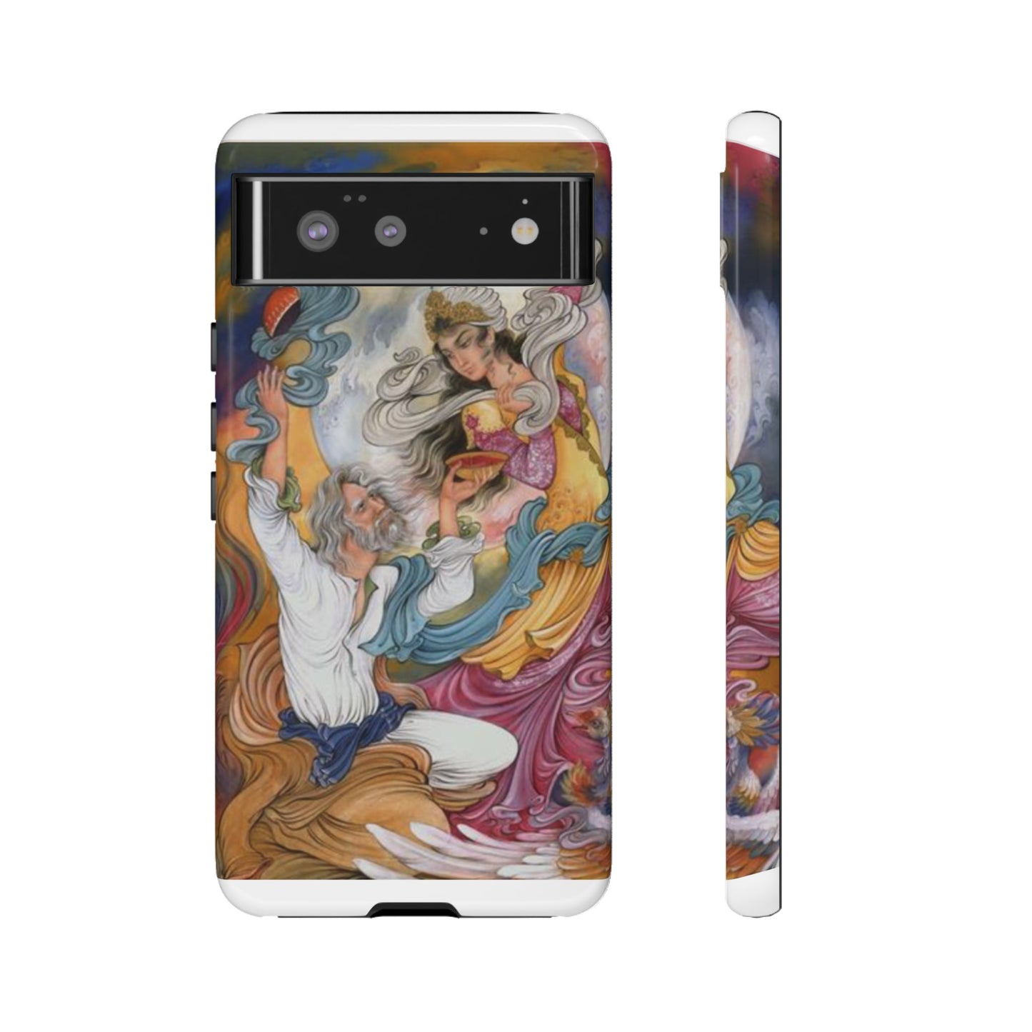 HOMAYE OWJ-E SA’ADAT – MYTHICAL PERSIAN MINIATURE ART PHONE CASE