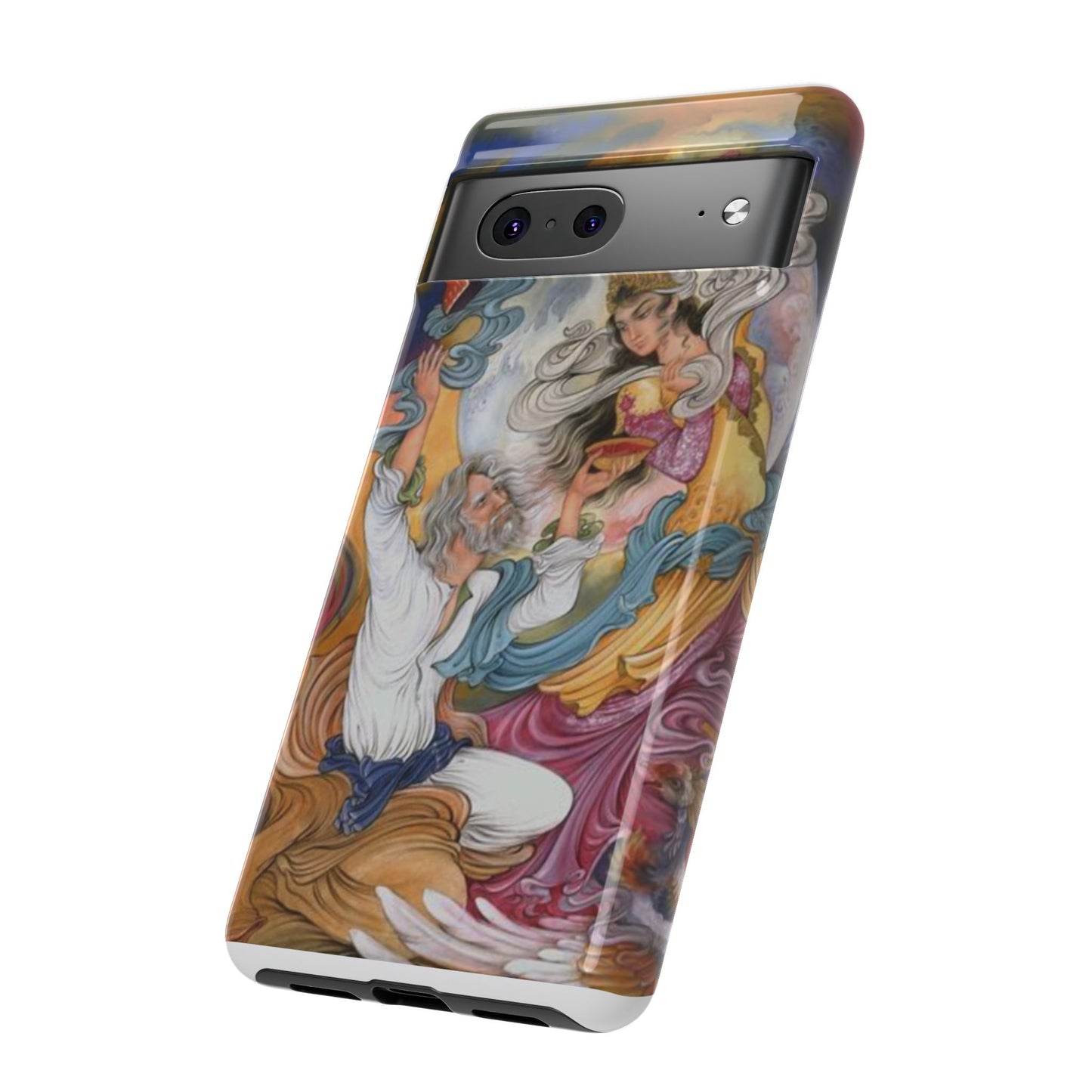 HOMAYE OWJ-E SA’ADAT – MYTHICAL PERSIAN MINIATURE ART PHONE CASE