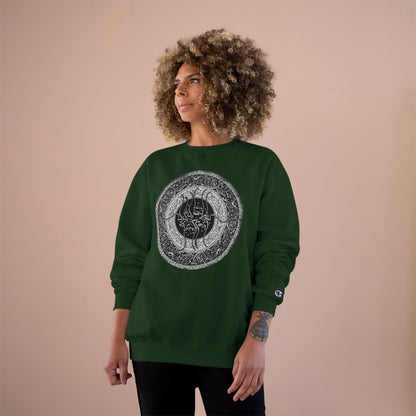 PREMIUM  Farsi Poetry Unisex Eco Champion Sweatshirt  بنی آدم اعضای یکدیگرند