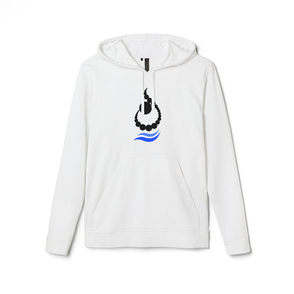 ADIDAS UNISEX FLEECE HOODIE | ن ALPHABET N EMBLEM
