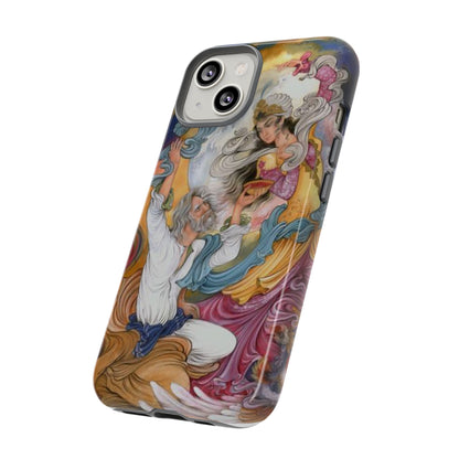 HOMAYE OWJ-E SA’ADAT – MYTHICAL PERSIAN MINIATURE ART PHONE CASE