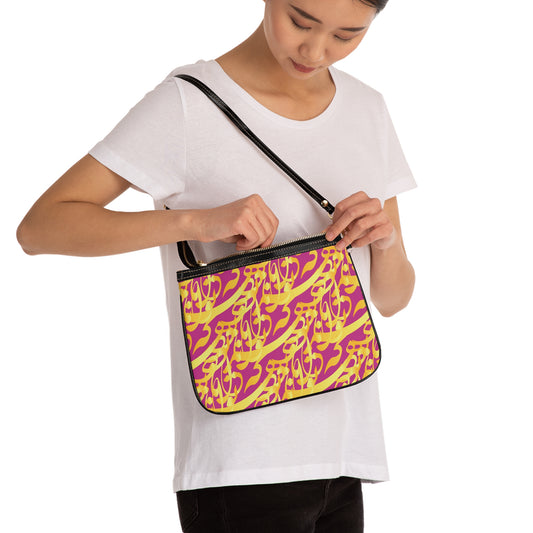 SHOULDER BAG WITH PERSIAN CALLIGRAPHY
