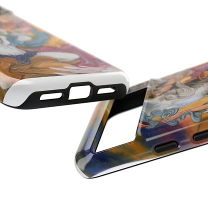 HOMAYE OWJ-E SA’ADAT – MYTHICAL PERSIAN MINIATURE ART PHONE CASE