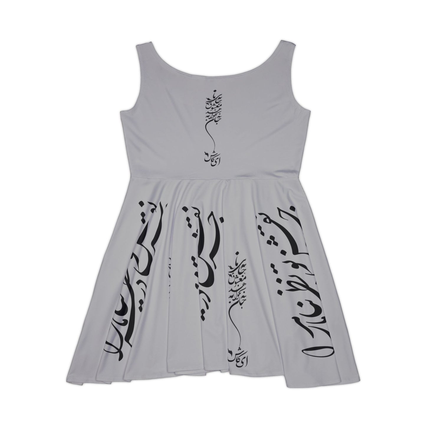 Women's Skater Dress with Persion Culture Poam