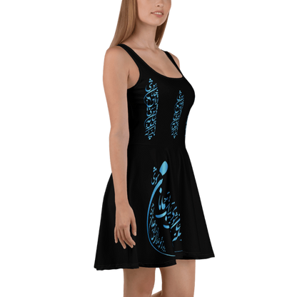 BECOME SOUL – PERSIAN POETRY SKATER DRESS