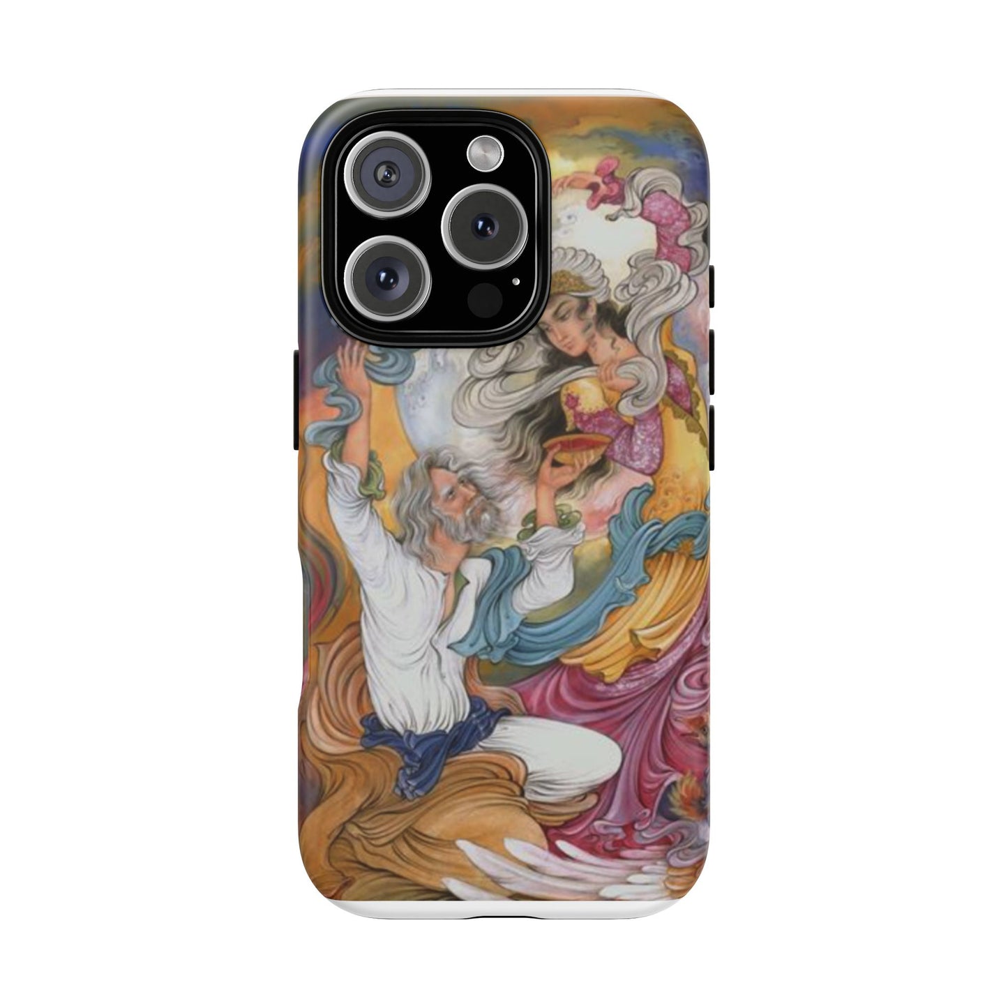 HOMAYE OWJ-E SA’ADAT – MYTHICAL PERSIAN MINIATURE ART PHONE CASE
