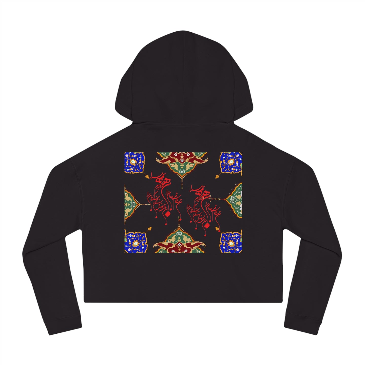 LATTER N & Tazhib Cropped Hoodie