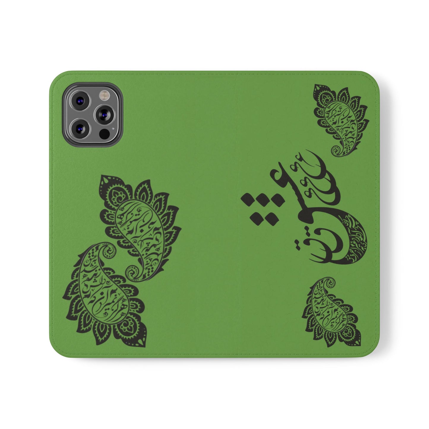 IPHONE, SAMSUNG TOUGH PHONE CASE « هرگز نمیرد آن که دلش زنده شد به عشق » با طرح اسلیمی بته جقه شاعر: حضرت حافظ