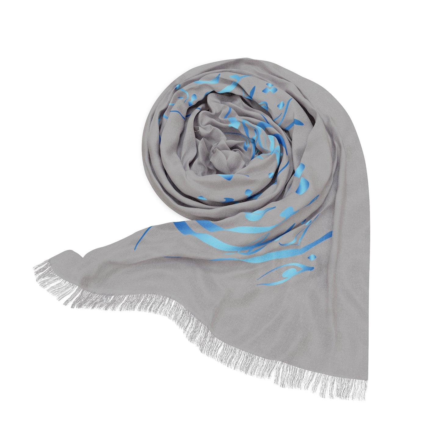 Light Scarf with Persion Calligraphy خوشتر از ایام عشق ایام نیست