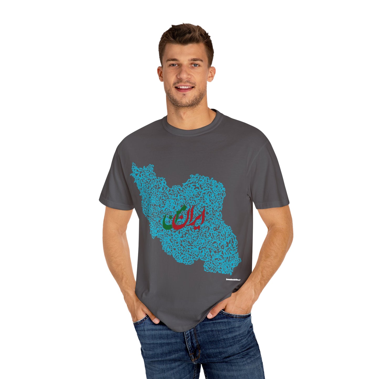 MY IRAN UNISEX T-SHIRT | IRAN MAP DESIGN | ایران من