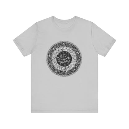 PERSIAN CALLIGRAPHY T-SHIRT | SAADI POETRY بنی آدم اعضای یکدیگرند