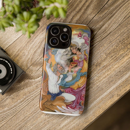 HOMAYE OWJ-E SA’ADAT – MYTHICAL PERSIAN MINIATURE ART PHONE CASE
