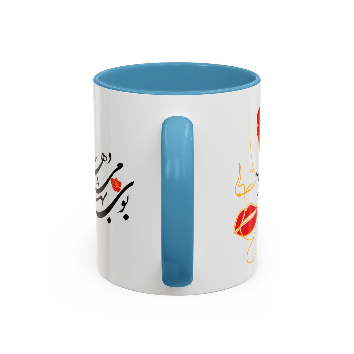 Accent Coffee Mug  Mother's Day Gift بوی بهشت میدهد دست دعا مادرم