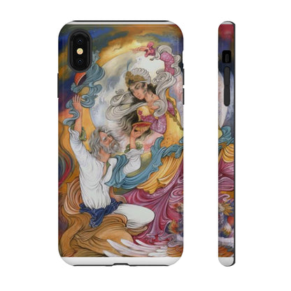 HOMAYE OWJ-E SA’ADAT – MYTHICAL PERSIAN MINIATURE ART PHONE CASE