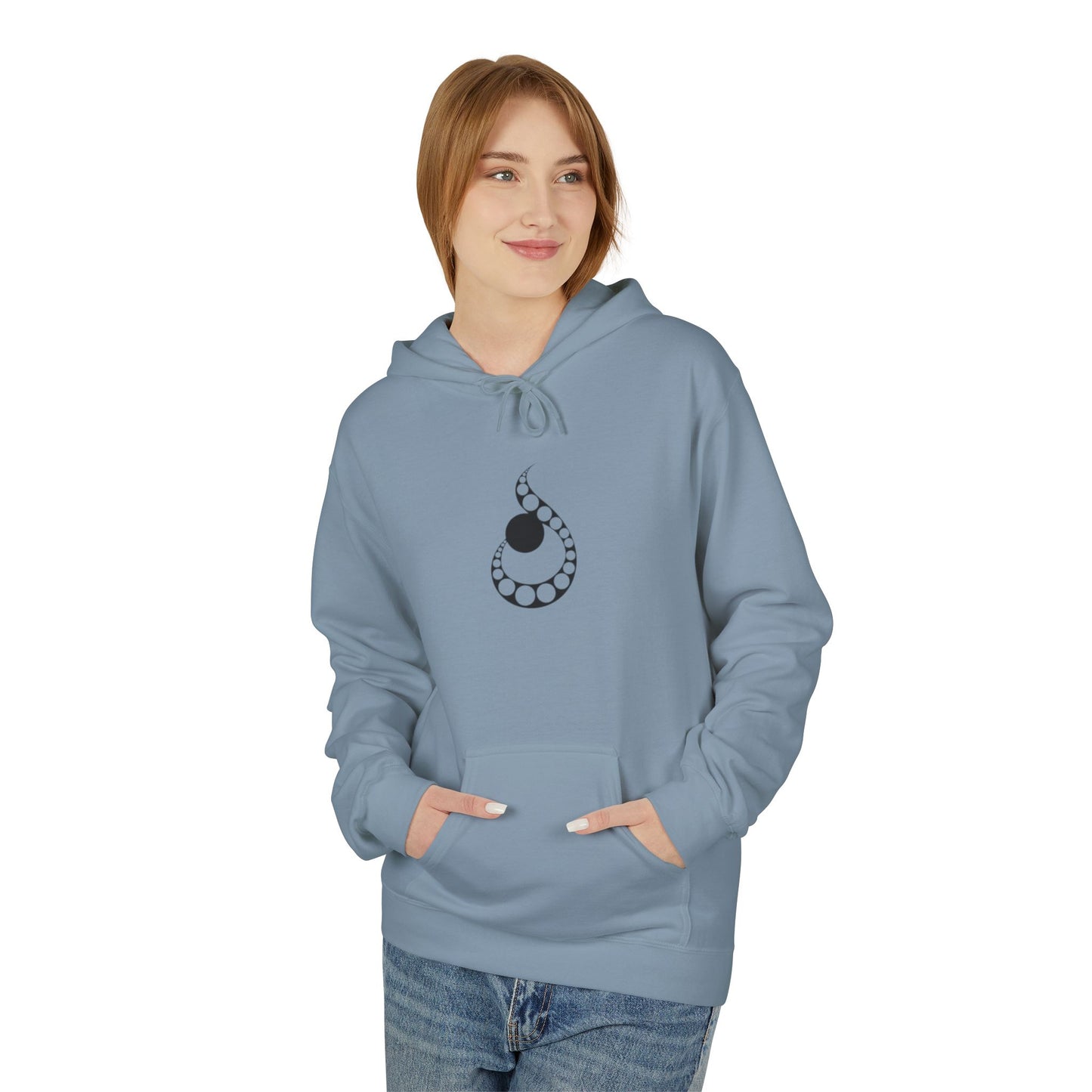 UNISEX ALPHABET "N" HOODIE