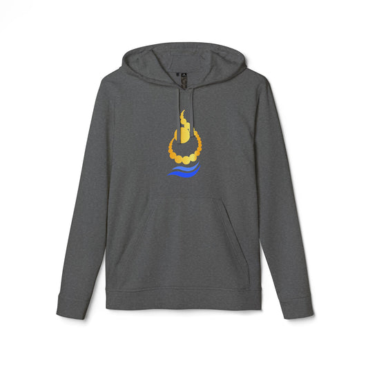 ADIDAS UNISEX FLEECE HOODIE | ن ALPHABET N EMBLEM