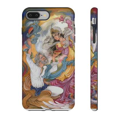 HOMAYE OWJ-E SA’ADAT – MYTHICAL PERSIAN MINIATURE ART PHONE CASE