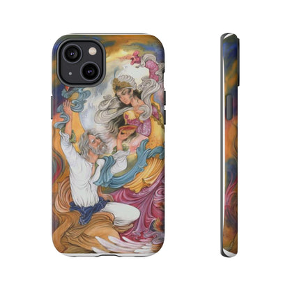 HOMAYE OWJ-E SA’ADAT – MYTHICAL PERSIAN MINIATURE ART PHONE CASE