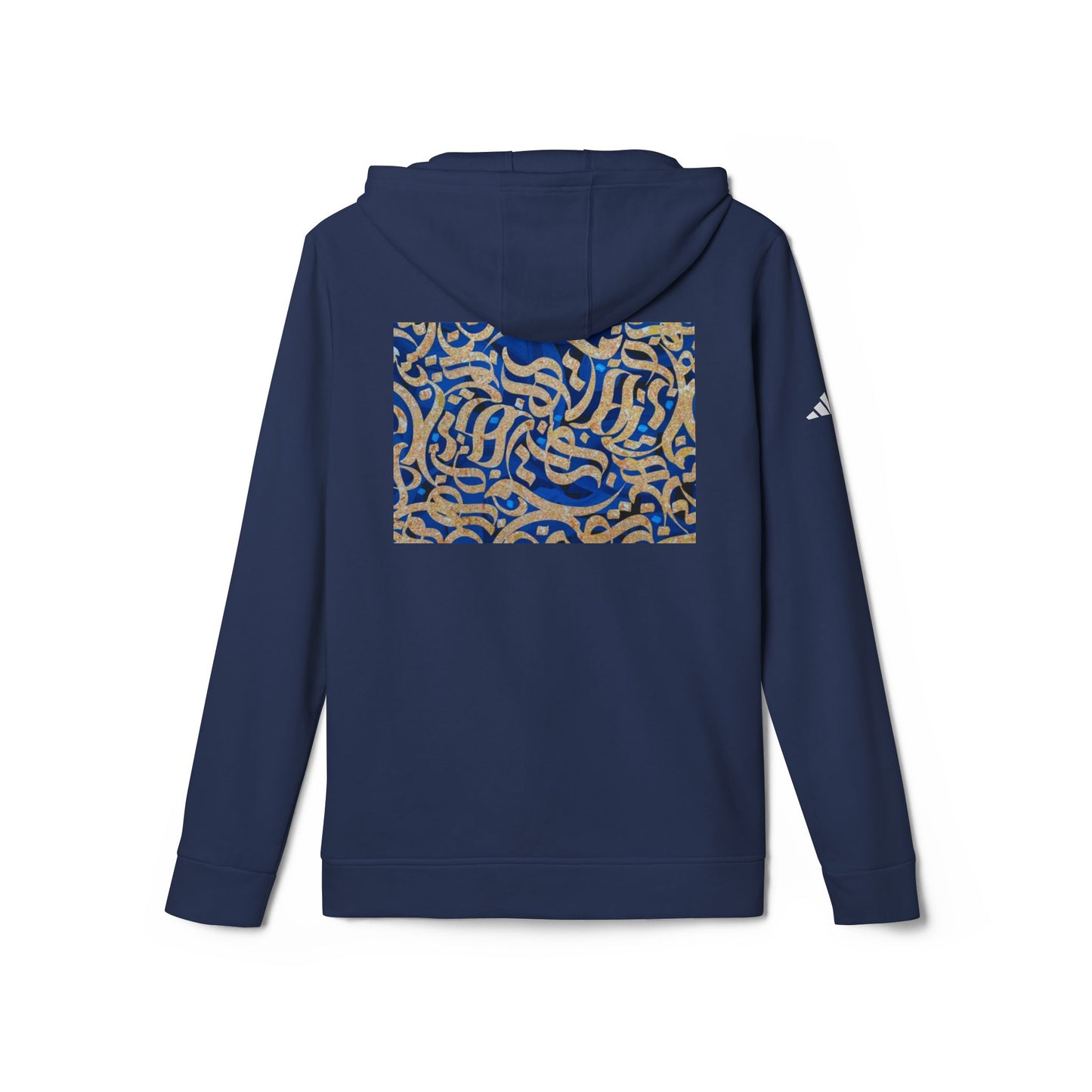 ADIDAS UNISEX FLEECE HOODIE — RUMI POETRY DESIG