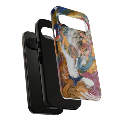 HOMAYE OWJ-E SA’ADAT – MYTHICAL PERSIAN MINIATURE ART PHONE CASE