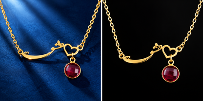 LOVE NECKLACE FOR WOMEN عشق