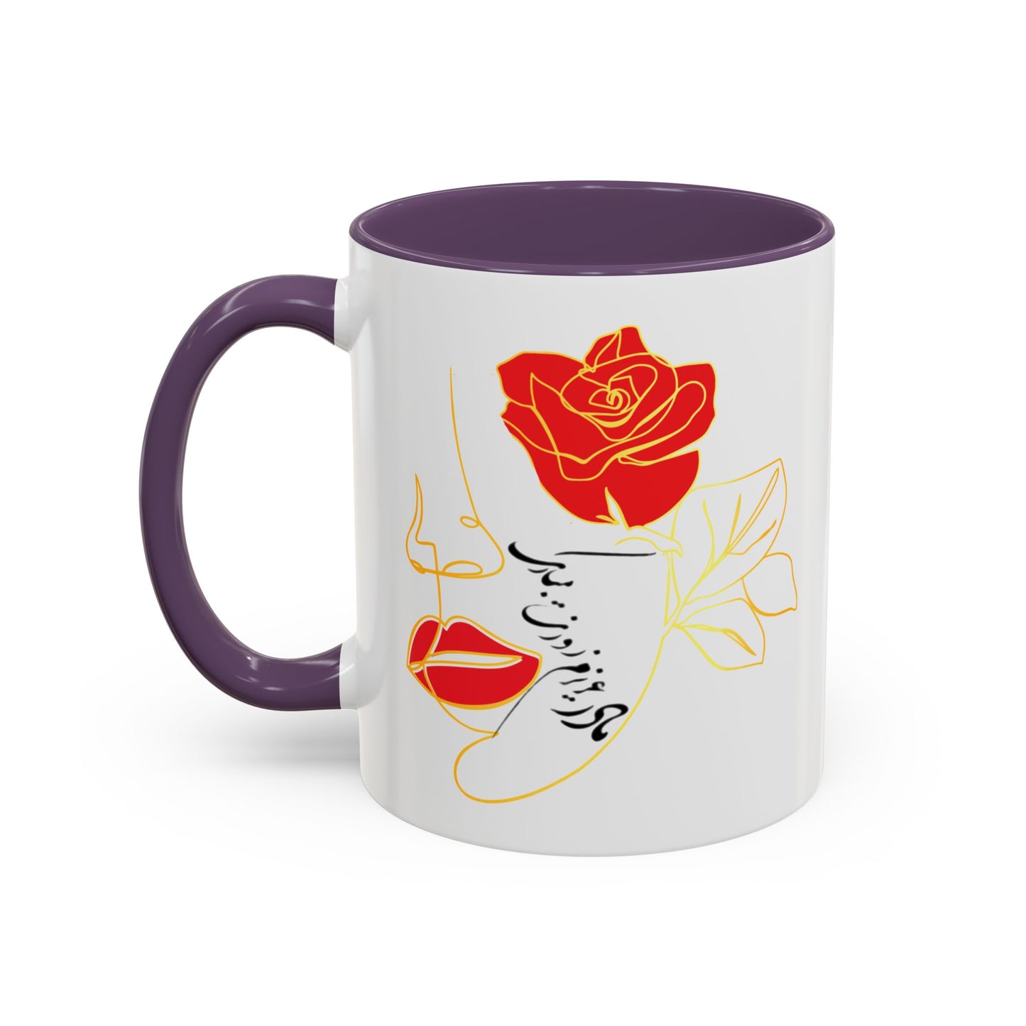 Accent Coffee Mug  Mother's Day Gift بوی بهشت میدهد دست دعا مادرم