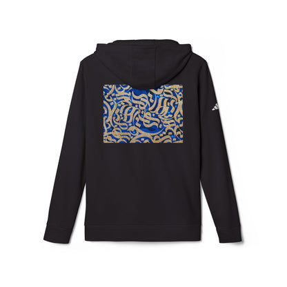 ADIDAS UNISEX FLEECE HOODIE — RUMI POETRY DESIG