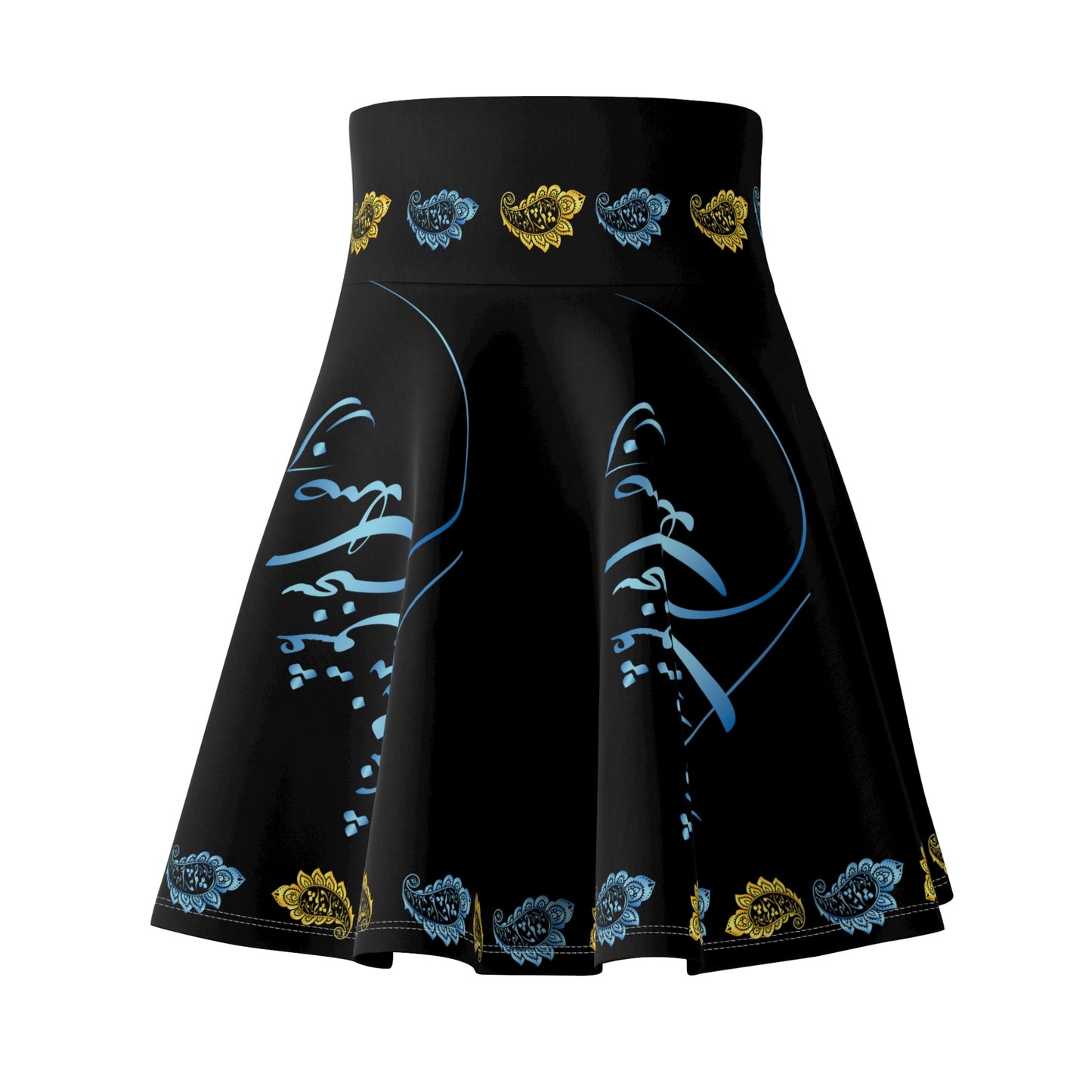 FARSI POETRY SKATER SKIRT – "از صدای سخن عشق نشنیدم خوشتر"