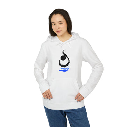 ADIDAS UNISEX FLEECE HOODIE | ن ALPHABET N EMBLEM