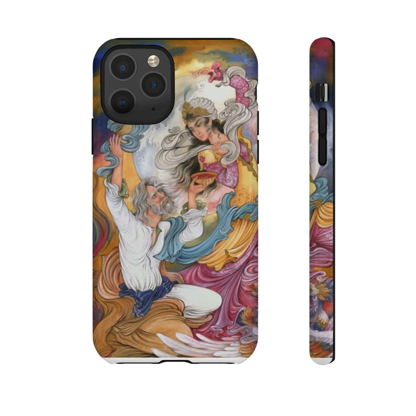 HOMAYE OWJ-E SA’ADAT – MYTHICAL PERSIAN MINIATURE ART PHONE CASE