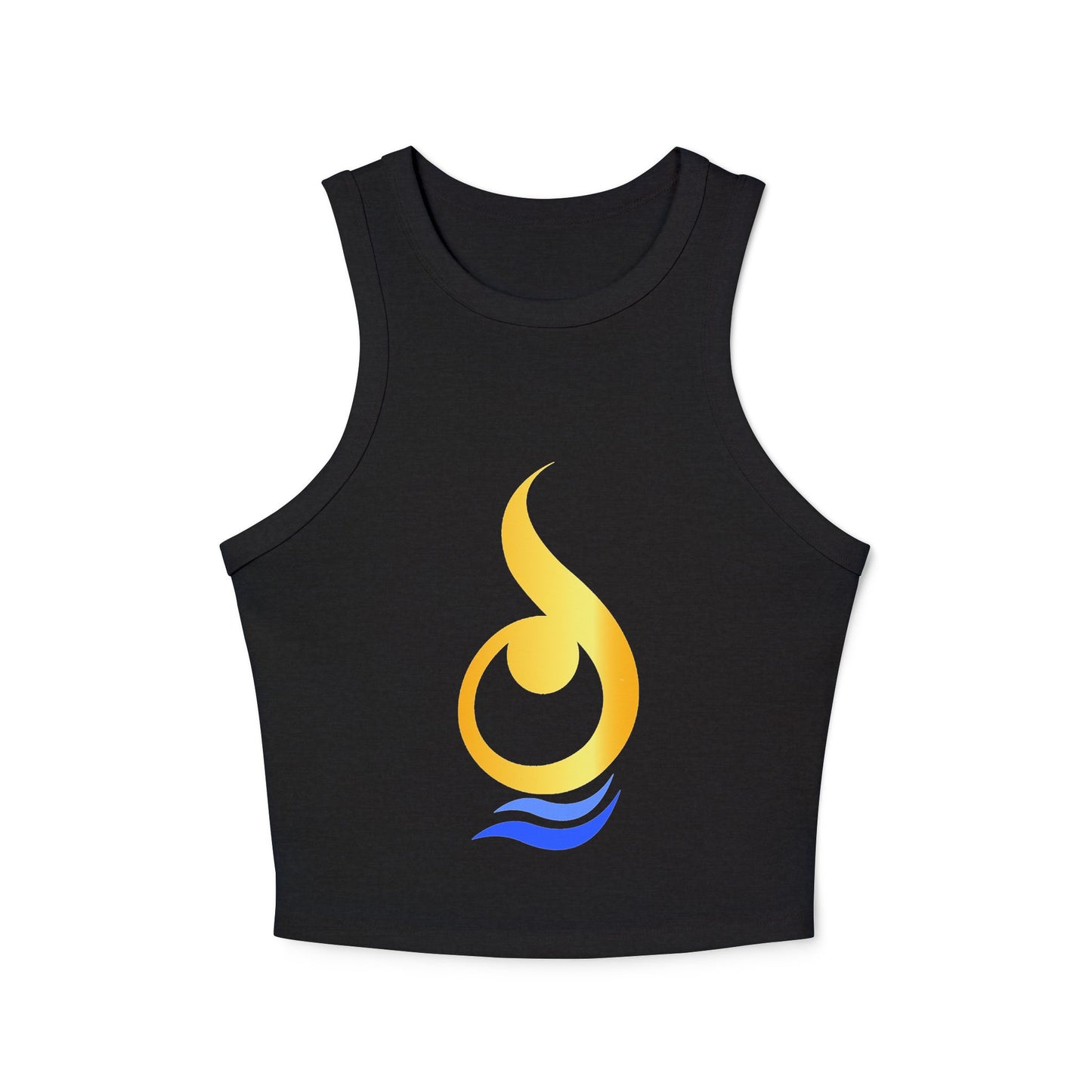 ALPHABET N RACER TANK ن
