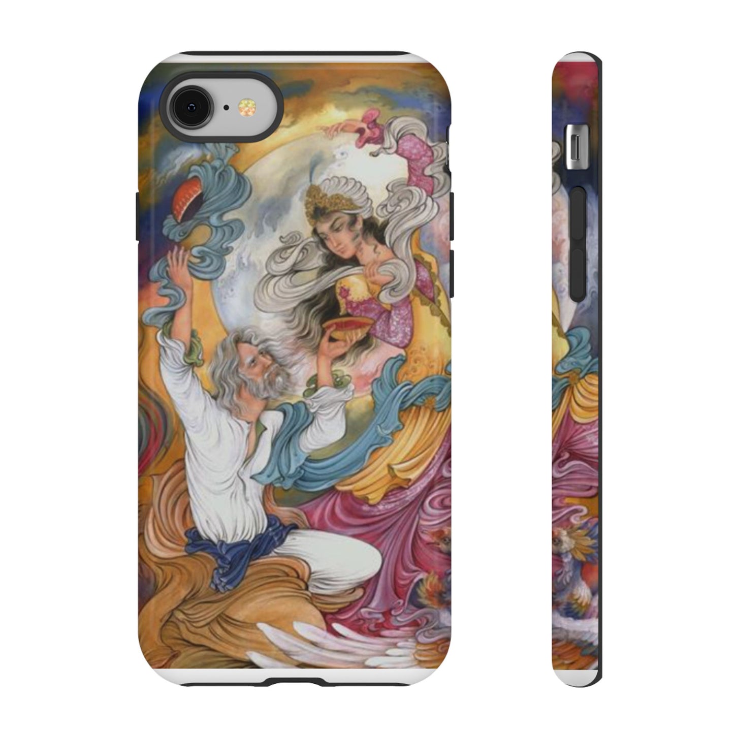 HOMAYE OWJ-E SA’ADAT – MYTHICAL PERSIAN MINIATURE ART PHONE CASE