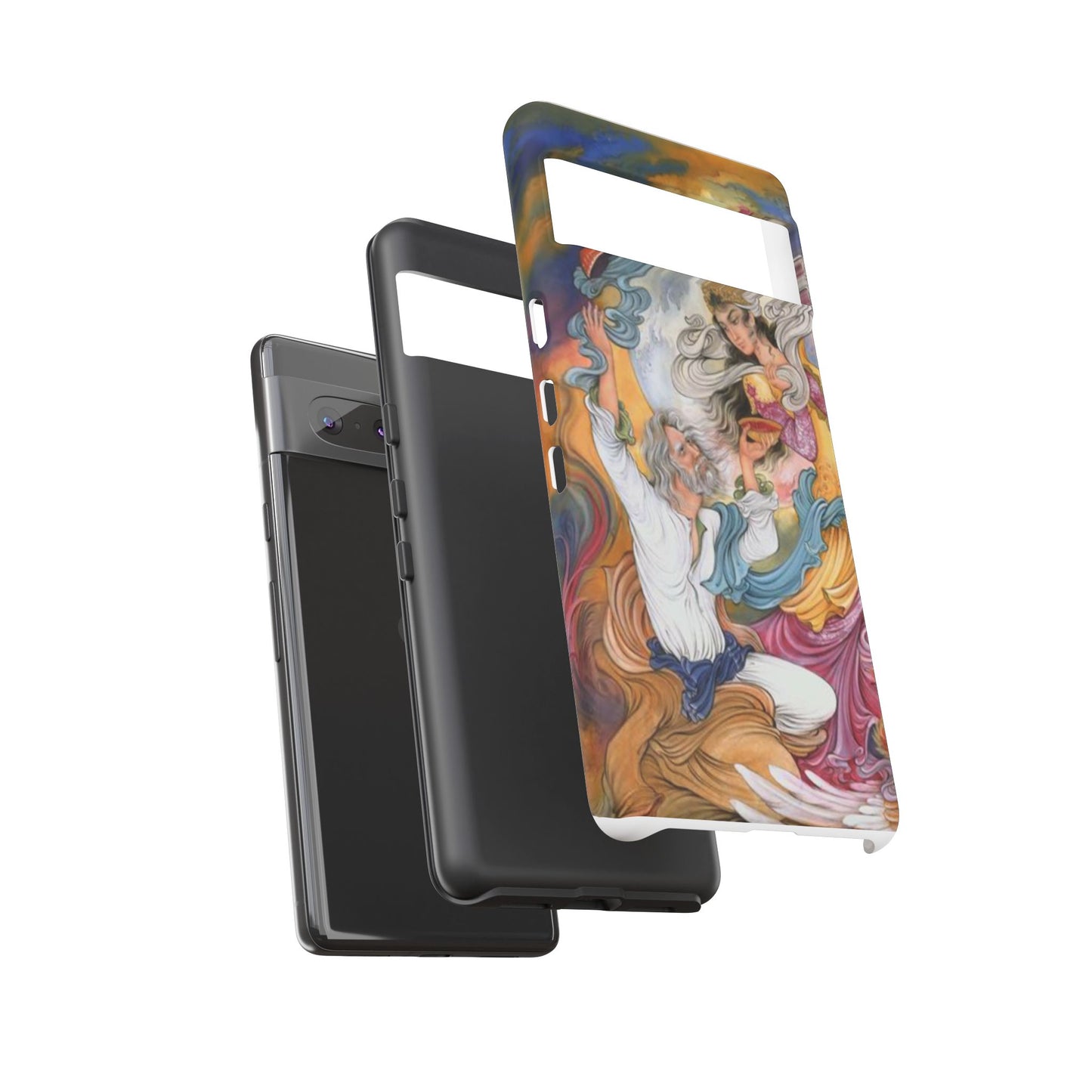 HOMAYE OWJ-E SA’ADAT – MYTHICAL PERSIAN MINIATURE ART PHONE CASE